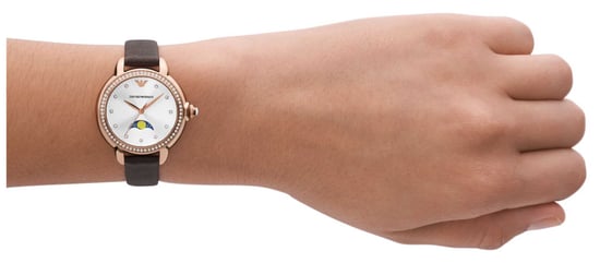 Emporio Armani Mia Damenarmbanduhr Braun AR11568 - Image 4