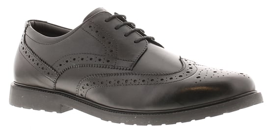 Hush Puppies Womens Shoes Verity Brogue Leather Lace Up black - Image 1