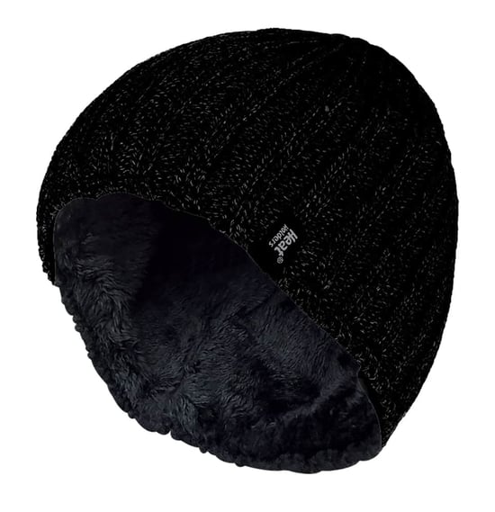 Heat Holders - Herren Fleece gefütterte gerippte Wintermütze - Image 1