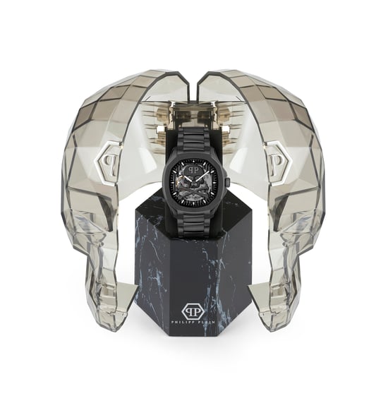 Philipp Plein $keleton $pectre Schwarz Herren Armbanduhr PWRAA0423 - Image 4
