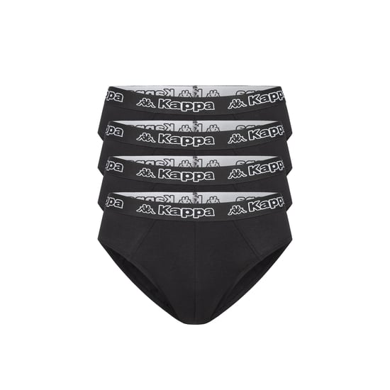 Kappa 4-Pack Slip in Black