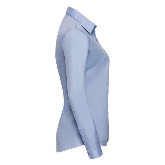 Russell Collection - Formelles Hemd für Damen Langärmlig (Hellblau) - Image 3