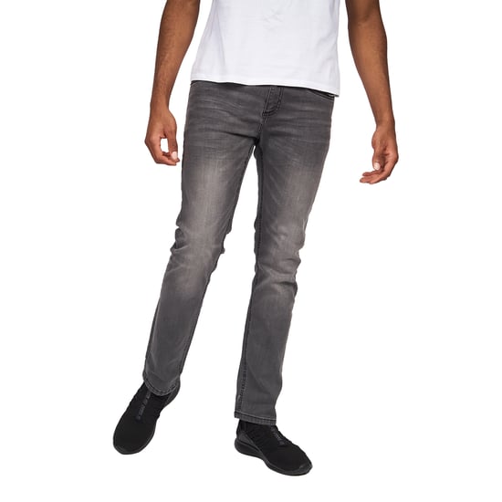Crosshatch - "Svelte" Jeans für Herren (Graue Wäsche) - Image 1