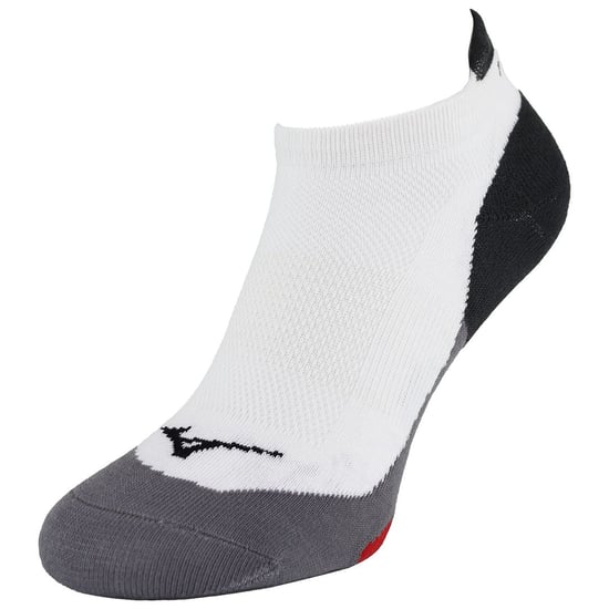 Mizuno Race Low Herren Weiß/Grau Laufsocken - Image 1