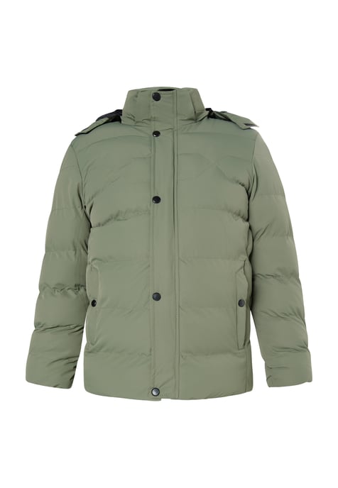 Mo Wattierte Steppjacke Herren Oliv - Image 1