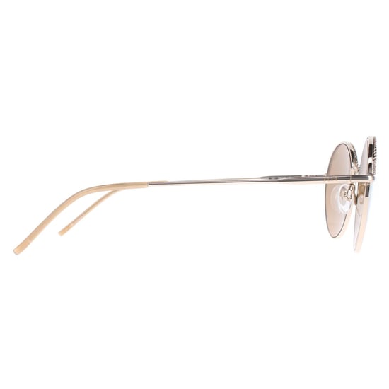 Elle Round Womens Gold Brown 14908