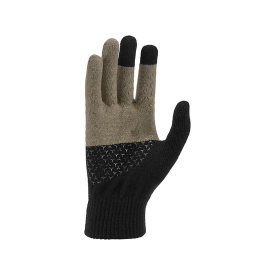 Nike Unisex Erwachsene 2.0 Knitted Swoosh Grip Handschuhe (Grafik Schwarz/Khaki/Kokosnussmilch) - Image 2