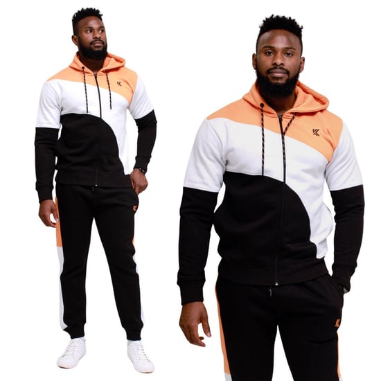 Mens Kam Two Piece Tracksuit Hoodie & Jogger Set