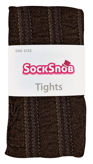 Sock Snob - Farbige 80 Denier Strumpfhosen für Damen - gestreift - blickdicht - Image 2