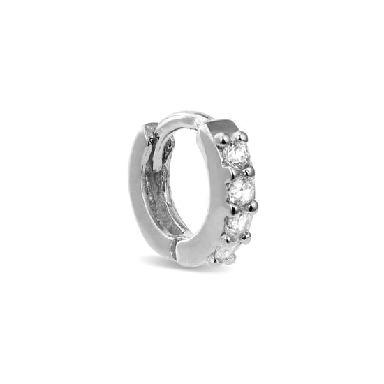 Piercing Luxenter, Ansung Sterling Silber 925 und rhodinierter Brillant Zirkonia - Image 1
