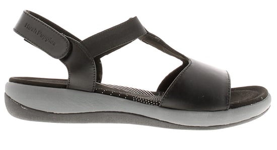 Damen Leder Sommerschlappen Schwarz - Image 2