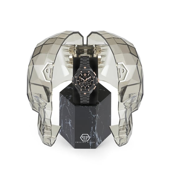 Philipp Plein Plein Chrono Royal Herrenuhr Schwarz PWPRA0424 - Image 4