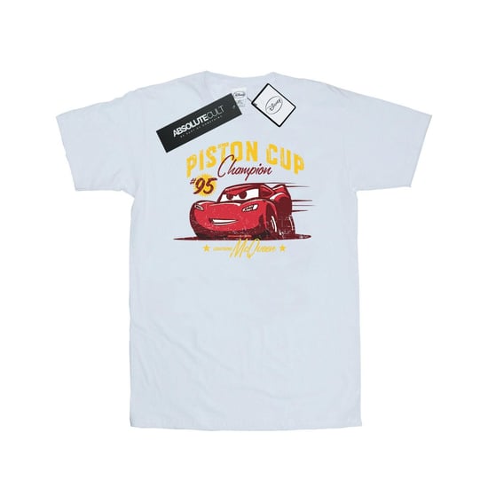 Disney Cars Piston Cup Champion T-Shirt für Herren (weiß) - Image 1