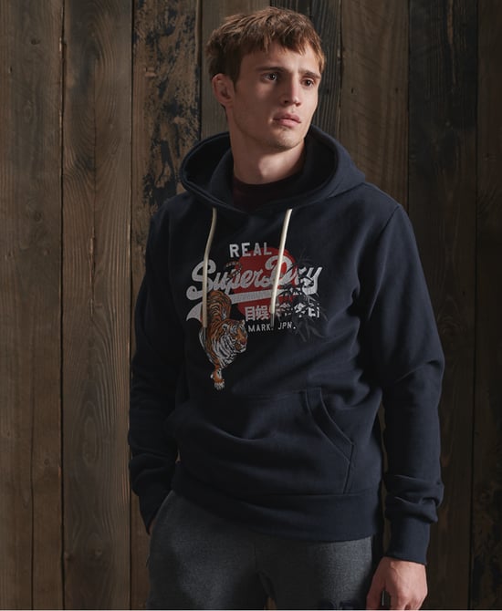 Superdry Vintage Logo Rising Sun Hoodie