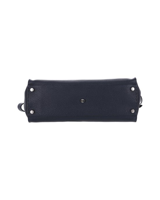 Fendi Große Peekaboo aus marineblauem Leder - Image 4