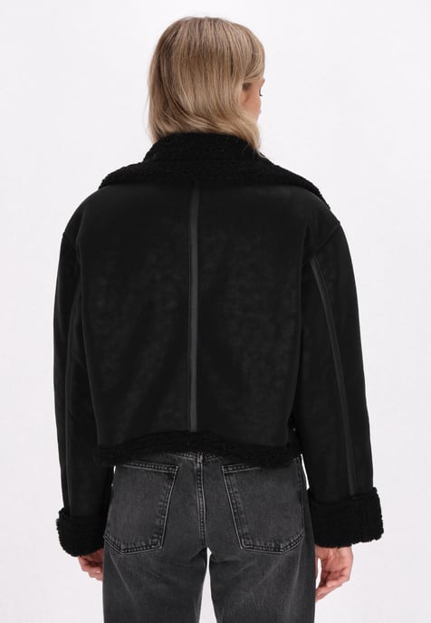 Dreimaster Jacke Damen schwarz - Image 4