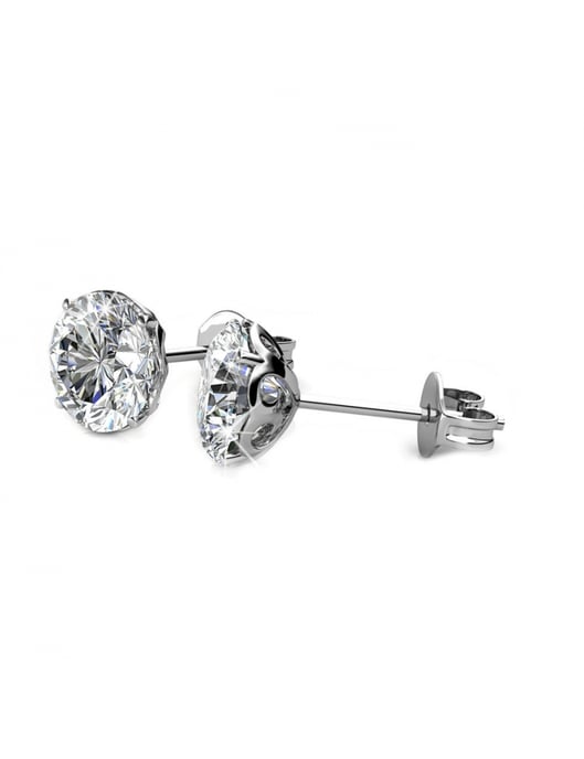 Kristine Ohrringe - Silber und Kristall - Image 4