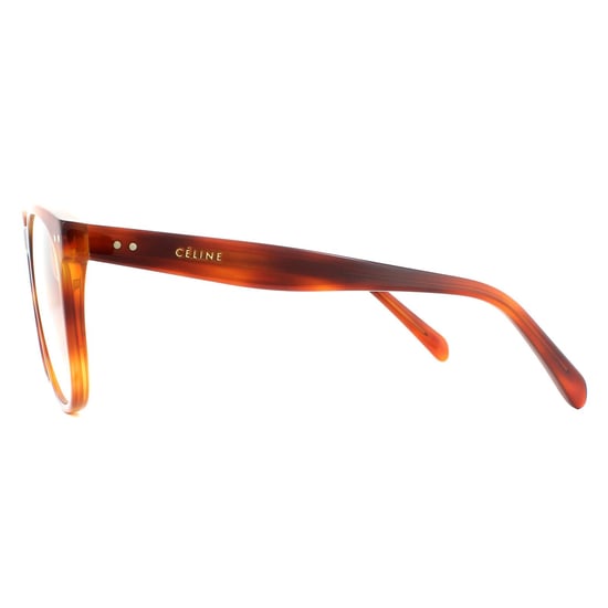 Céline Round Blonde Havana Womens Lunes Frames - Image 3