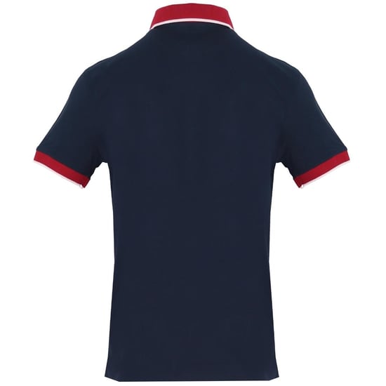 Marineblaues Poloshirt mit kontrastierendem Kragen von North Sails - Image 2