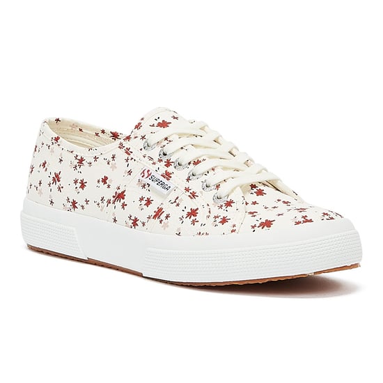 Superga 2750 Cotu Print Damen Weiß Turnschuhe - Image 2