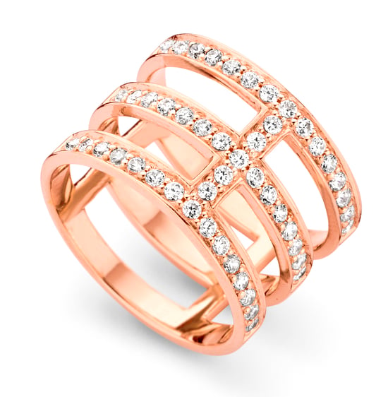 Orphelia Damen-Ring Sterling-Silber 925 – Rosé ZR-7125/RG - Image 1