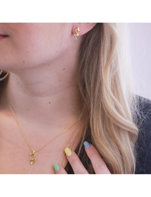 Spiralset - Gold und Kristall - Image 2