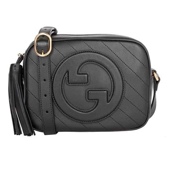 Gucci Kleine Gucci Blondie Schultertasche Schwarz - Image 1