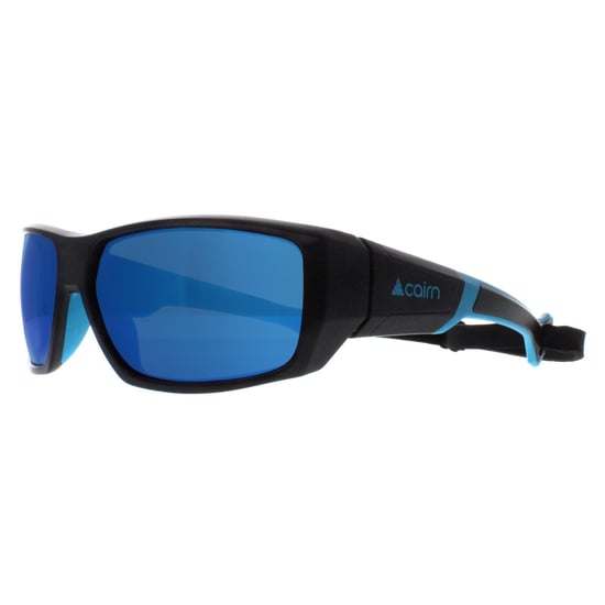Cairn Sport Unisex Matte Black Azure Flash Blue Mirrored Hydrophobic Skim - Image 1
