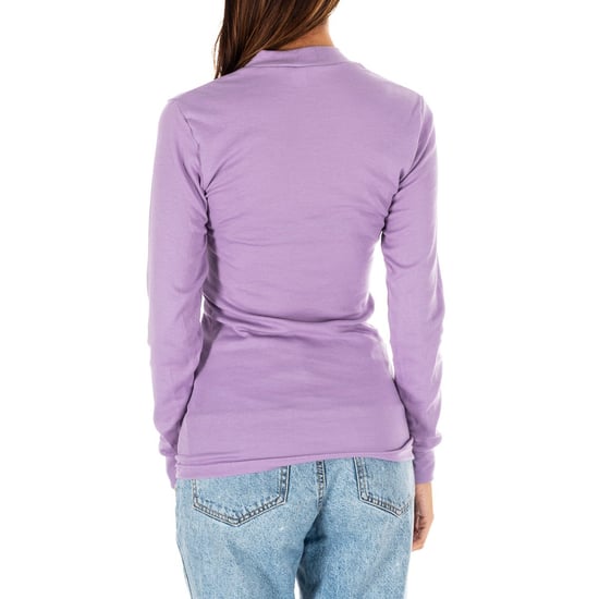 Long-sleeved T-shirt with half-high collar 1625-M women