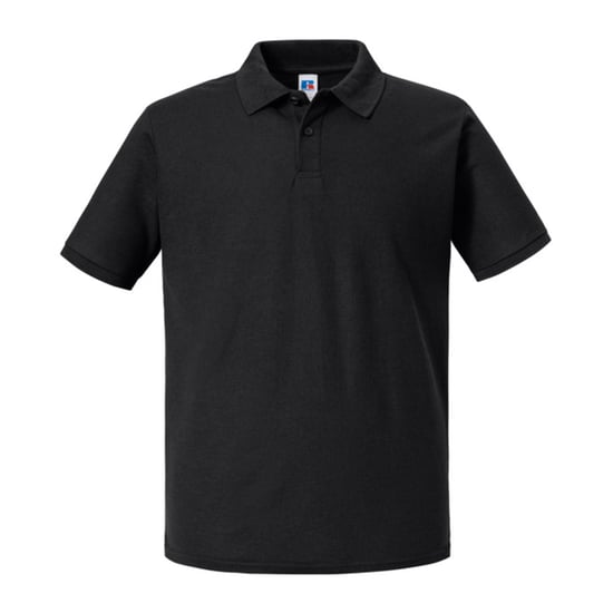Russell - "Authentic Eco" Poloshirt für Herren (Schwarz) - Image 1