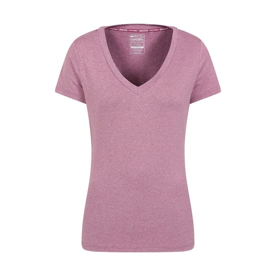 Mountain Warehouse Womens/Ladies Vitality V Neck T-Shirt (Pink)