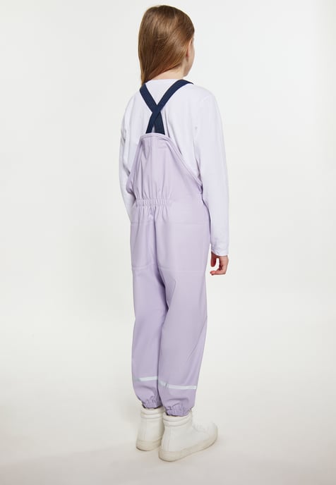 Schmuddelwedda Regenhose aus recyceltem Material Mädchen (Kids) Pastelllavendel - Image 4