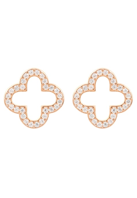 Open Clover Earrings