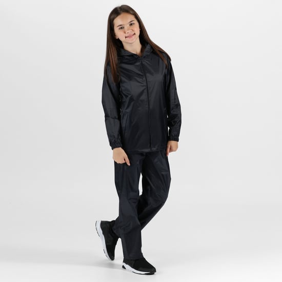 Regatta Childrens/Kids Pro Stormbreak Waterproof Jacket (Navy)