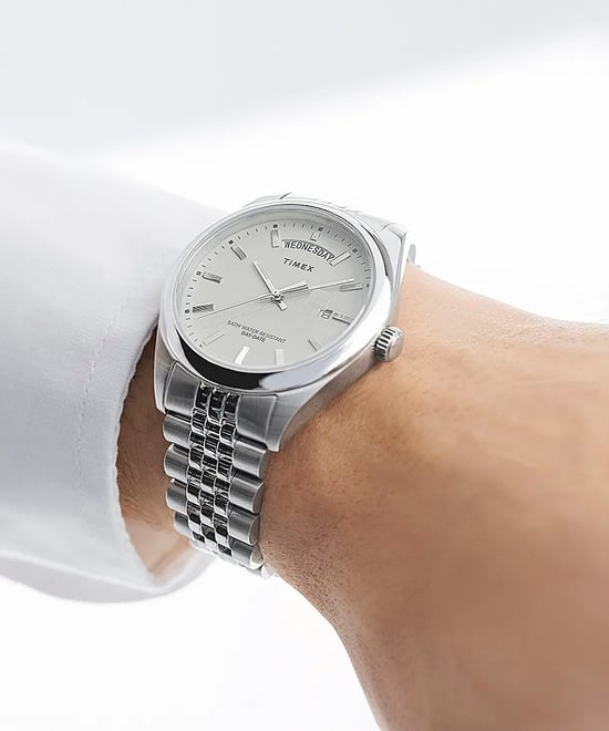 Timex Legacy Men's Silver Watch TW2V67900
