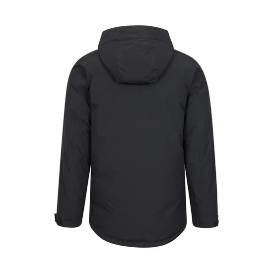 Mountain Warehouse Mens Concord Extreme Down Long Length Jacket (Schwarz) - Image 2