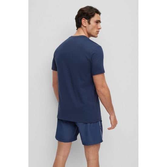 BOSS Orange Herren RN Center Logo T-Shirt 50491706 - Image 2