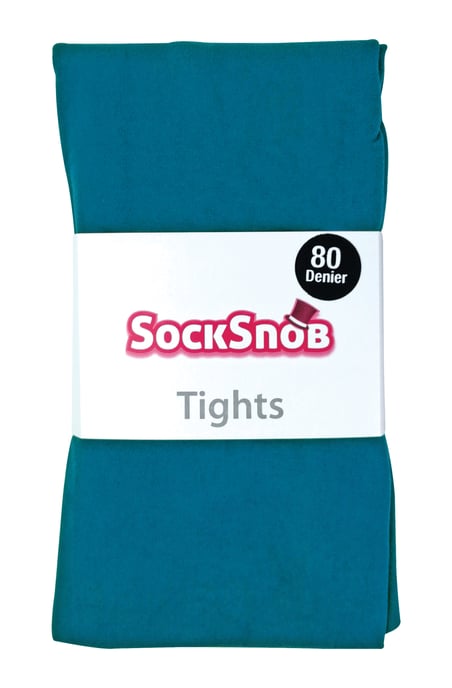 Sock Snob Womens 80 Den Opak Farbige Winter Mode Strumpfhose - Image 2