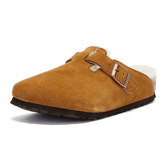 Birkenstock Boston Schurwoll-Nerz Hausschuhe - Image 3