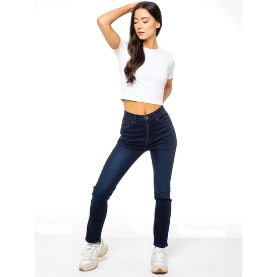 Enzo Straight Denim Jeans für Damen - Image 1