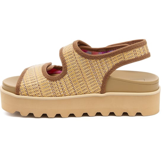 Rocket Dog Balmy Raffia Damen Natur Sandalen aus Textil - Image 6