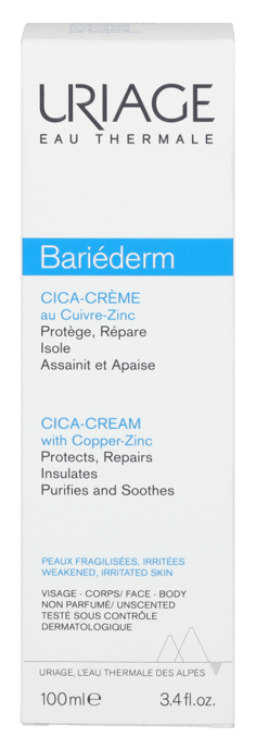 Uriage Bariederm Repairing Cica-Cream 100ml. - Image 2