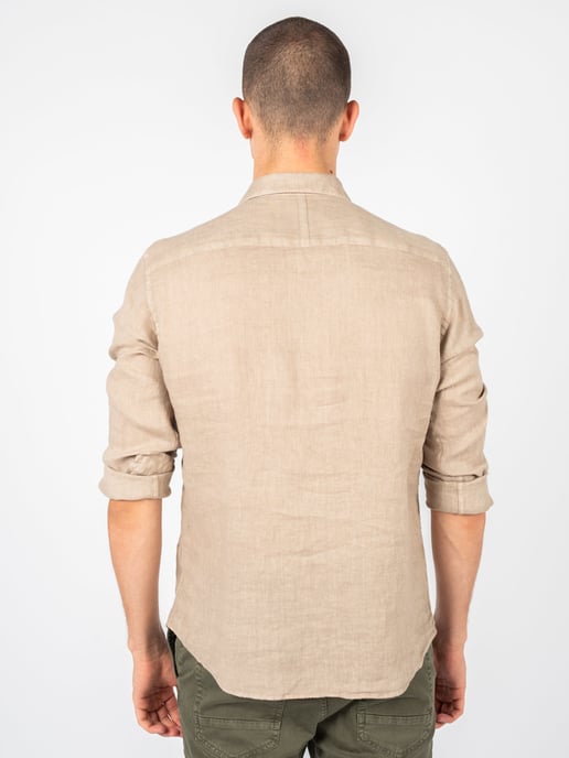 Xagon Man Hemd Lino Herren beige - Image 6