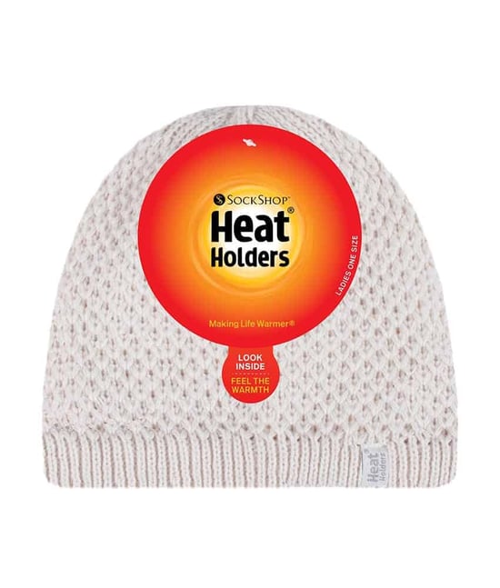 Wärmehalter - Ladies Knit Fleece gefüttert Warm Thermal Beanie Hat - Image 2