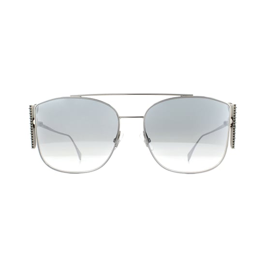 Lunettes De Soleil Fendi FF 0380/G/S 6LB IC Ruthénium Gris Miroir Argenté Gris - Image 1