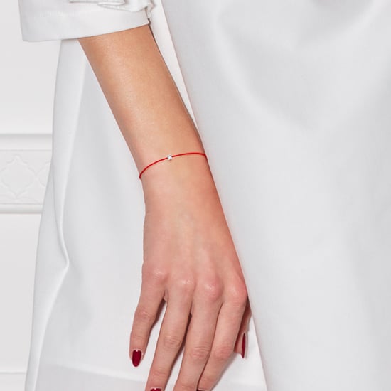 DIADEMA - Bracelet - Red Nylon - Real Diamond
