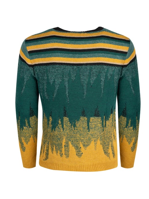Takeshy Kurosawa Pullover Degrade Herren gelb - Image 5