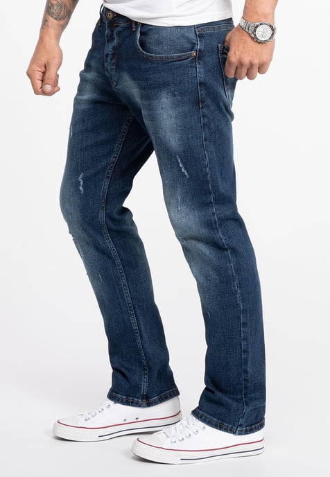 Rock Creek Jeans Straight Leg Blau - Image 2