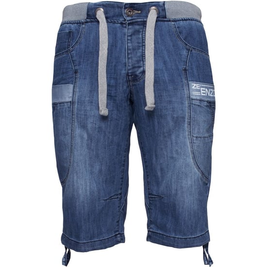 Elastische Herren-Denim-Shorts| Enzo Designer Menswear - Image 5