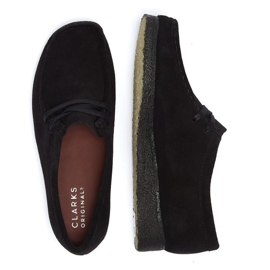 Clarks Originals Wallabee Suede Damen Schuhe - (Schwarz) - Image 6